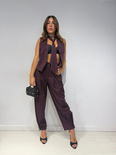 Tailleur Jenny Bordeaux
