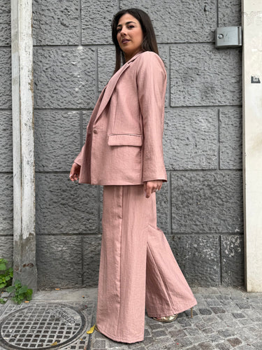 Tailleur Effetto Stropicciato