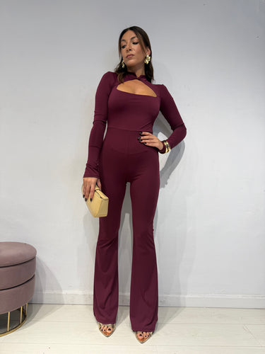 Tuta Kim Bordeaux