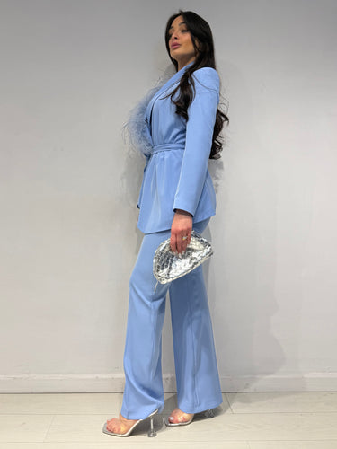 Tailleur Eleonor Celeste