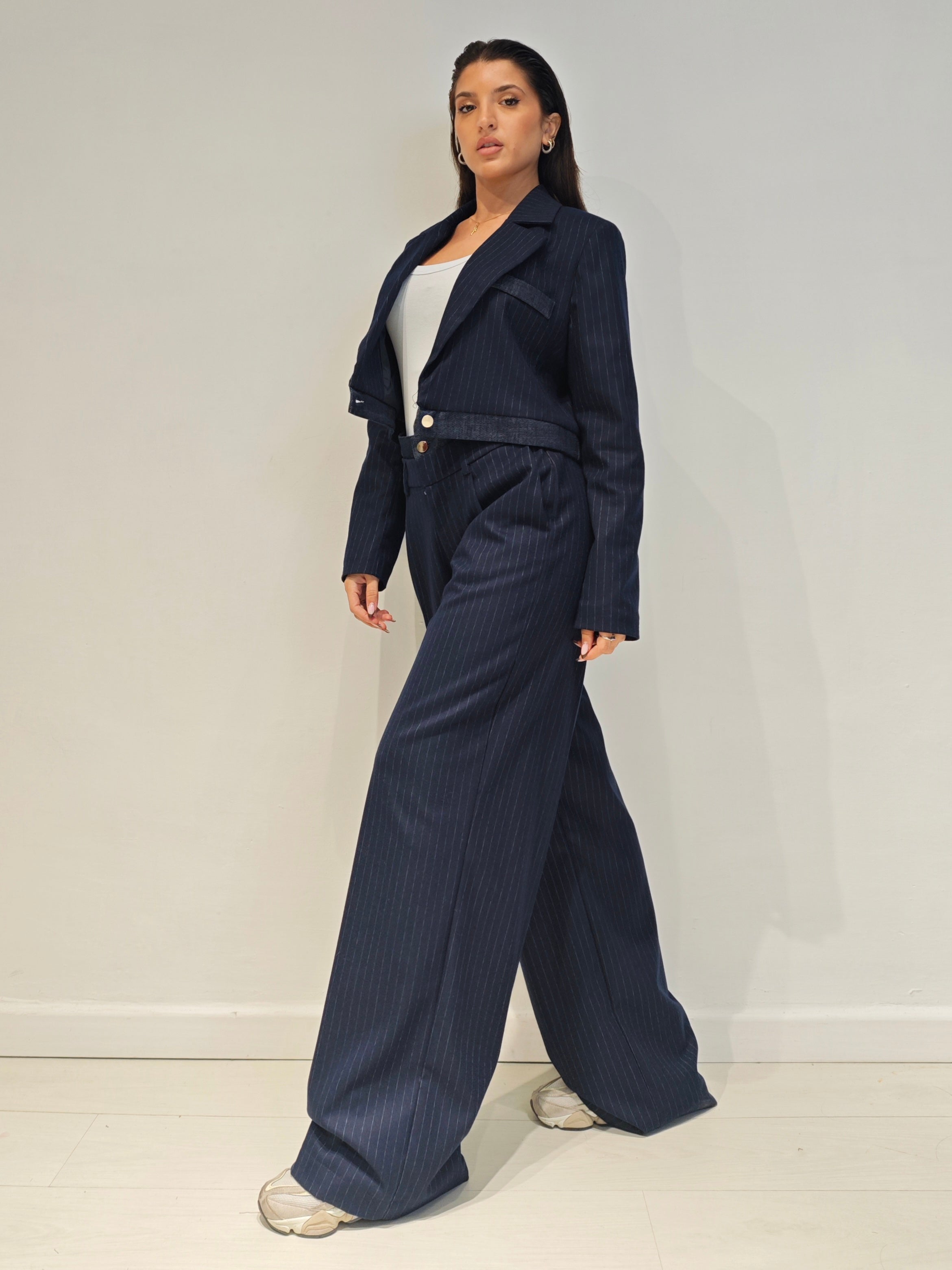 Tailleur Blu Denim