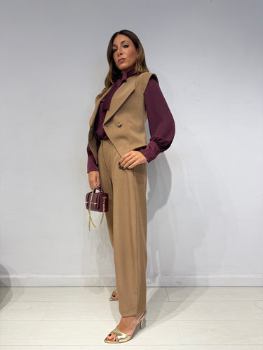 Tailleur Brenda Beige