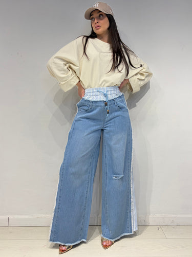 Jeans PicNic Quadretti