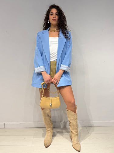 Giacca Maddy Celeste