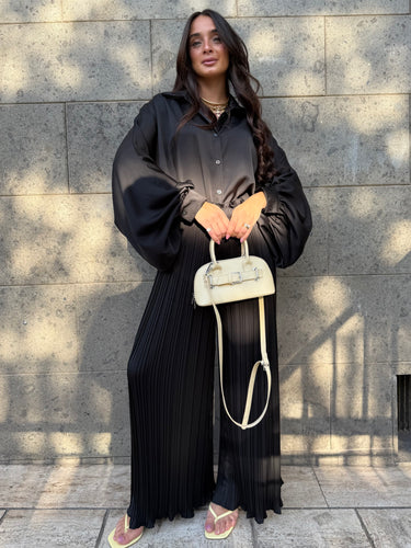 Coordinato Satin Nero