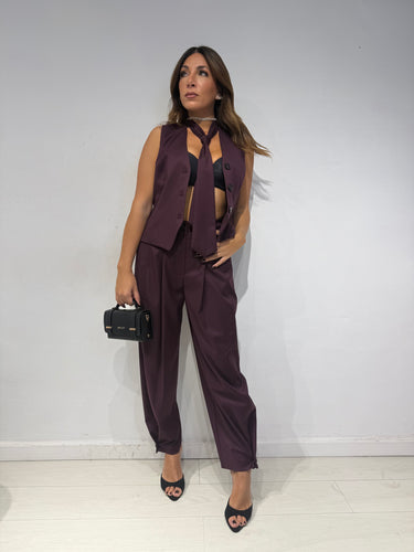 Tailleur Jenny Bordeaux