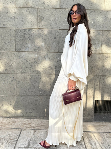 Coordinato Satin Panna