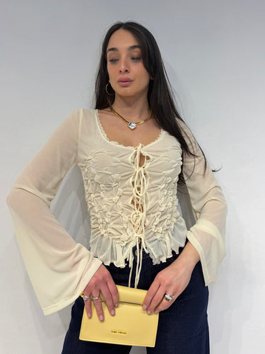 Maglia Lola Giallo Paglino