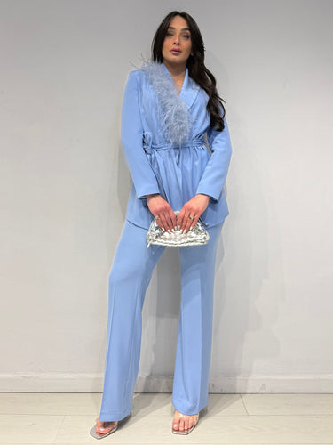 Tailleur Eleonor Celeste