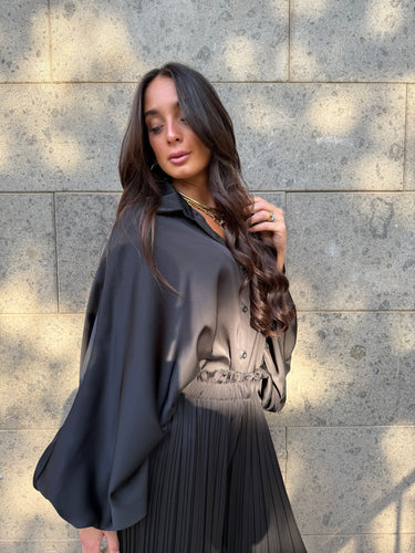 Coordinato Satin Nero