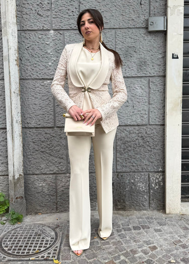 Tailleur Macramè 3 Pezzi