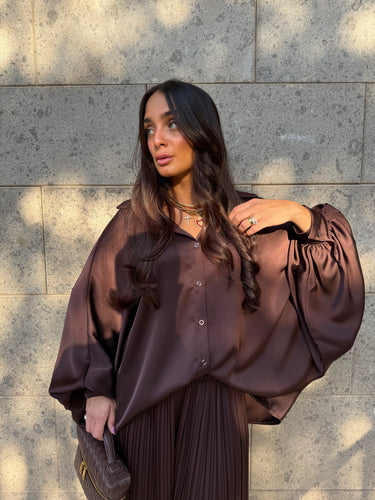 Coordinato Satin Testa Di Moro