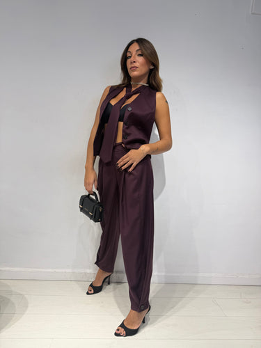 Tailleur Jenny Bordeaux
