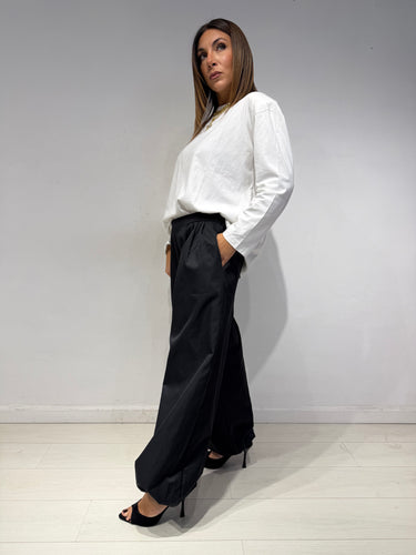 Pantaloni Balloon Nero