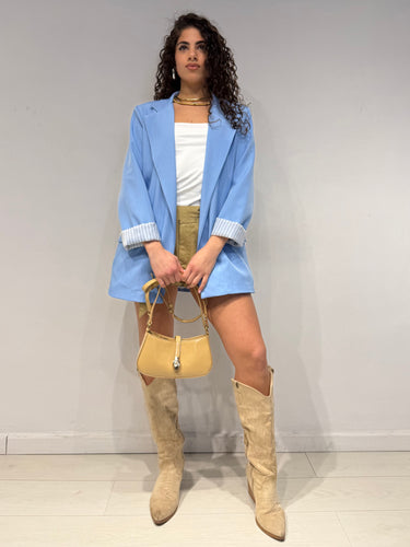 Giacca Maddy Celeste