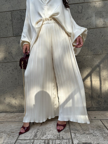 Coordinato Satin Panna