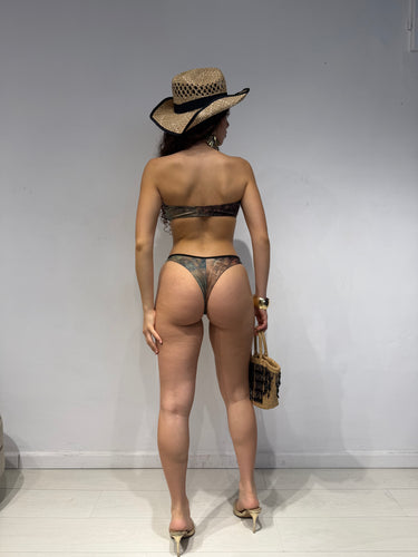 Bikini Loren Fascia Ottanio