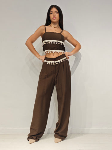 Coordinato Shell Marrone