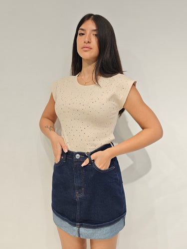 T-shirt Francy Avorio