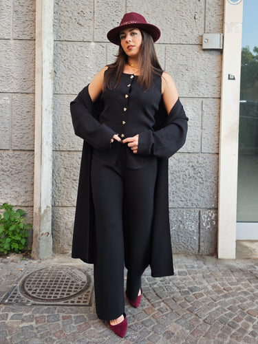 Coordinato 3 Pezzi Nero