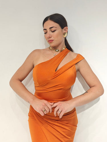 Abito Janette Arancio