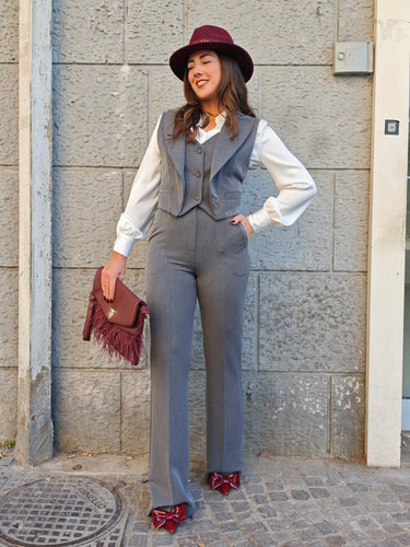 Tailleur Ginger Grigio