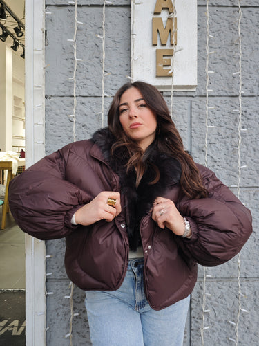 Piumino Puffer Testa Di Moro