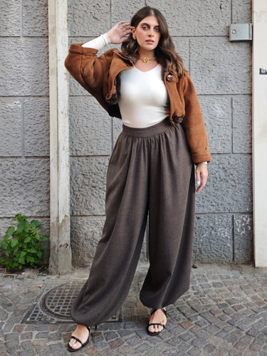 Pantaloni Aladin Testa Di Moro