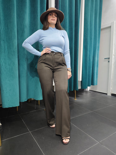 Maglia Lurex Celeste