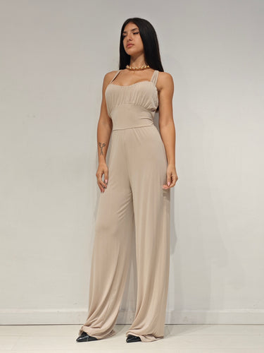 Tuta Monica Beige