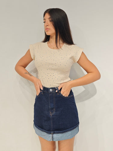 T-shirt Francy Avorio
