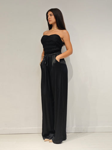 Pantalone Satin Nero