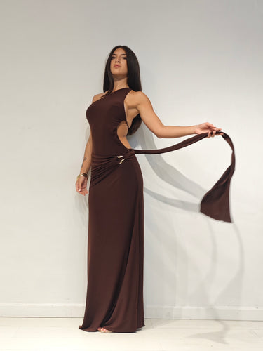 Abito Teresa Marrone