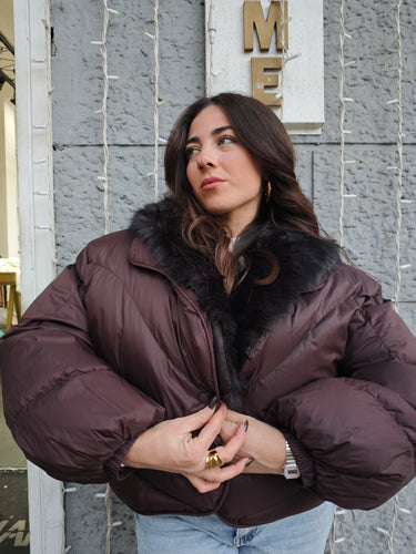 Piumino Puffer Testa Di Moro