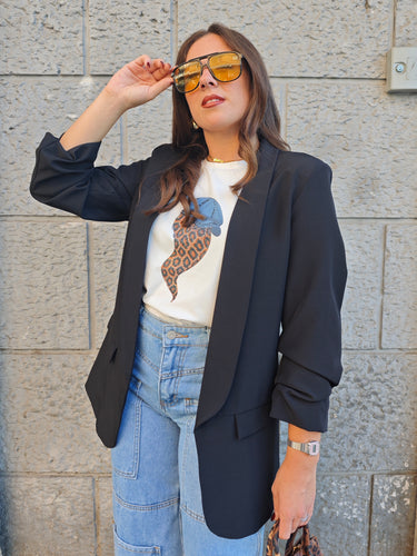 Giacca Basic Nera