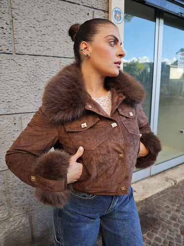 Giubbino Nizza Marrone