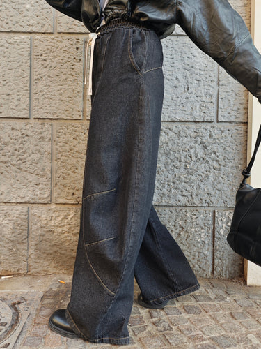 Jeans Balloon Laccio Nero