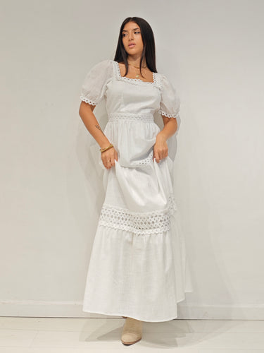 Abito Greta Bianco