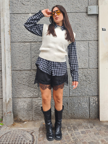 Shorts Baby Doll Nero