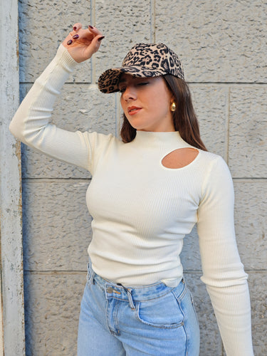 Maglia Goccia Panna