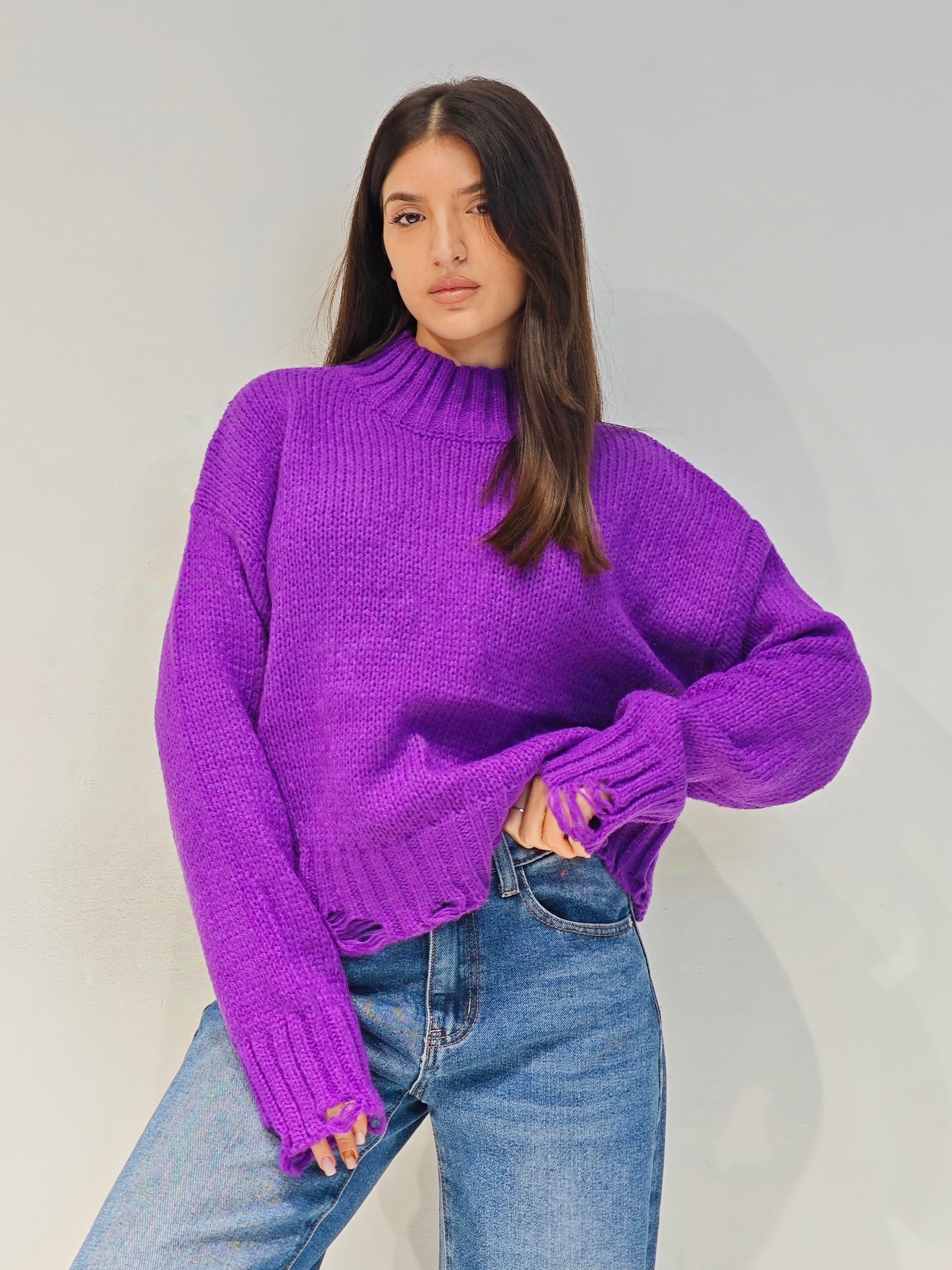 Pull Sfrangiato Viola