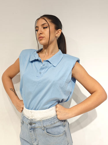 Polo Candida Celeste