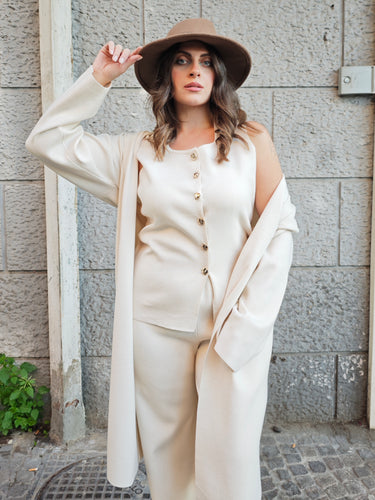 Coordinato 3 Pezzi Panna