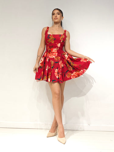 Abito Fiorenza Rosso