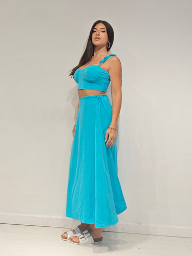 Coordinato California Celeste