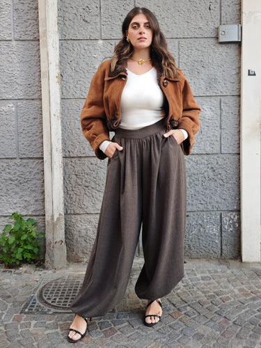 Pantaloni Aladin Testa Di Moro