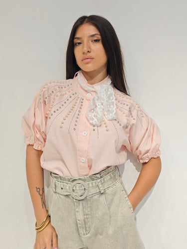 Camicia Perla Rosa