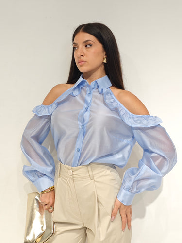 Camicia Sindy Celeste