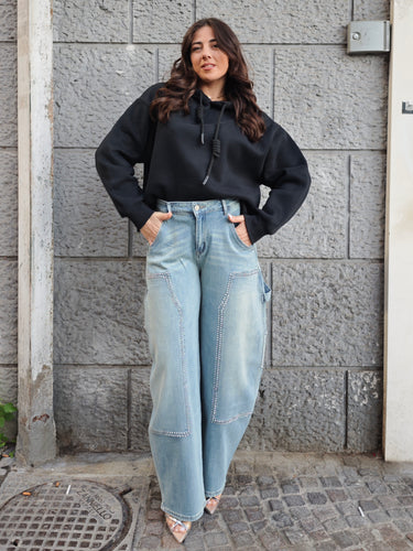 Jeans Balloon Strass