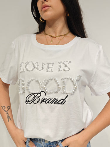 T-shirt Love is Good Bianca